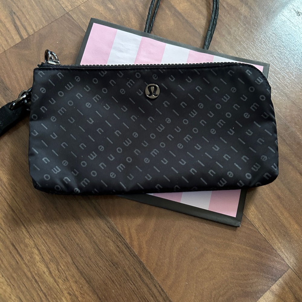 Lululemon Black Wristlet
